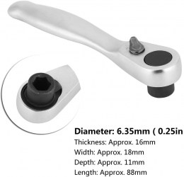 Llave de trinquete de enchufe GEARWRENCH4